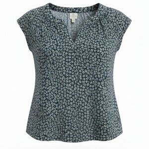St. John's Bay Women's  Floral Print Blouse - PXXL